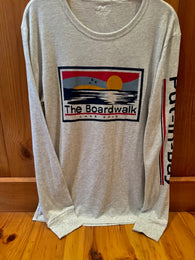 Boardwalk Sunset Long Sleeve Tee