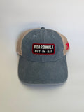 Gear Boardwalk Denim Trucker Hat with Embroidered Lobster
