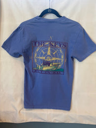 Keys Rager Boat Compass Tee